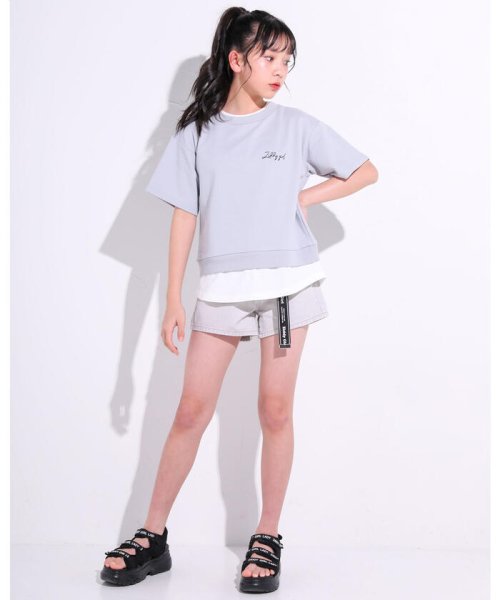 ZIDDY(ジディー)/レイヤード ネオンフォト Tシャツ(130~160cm)/img02