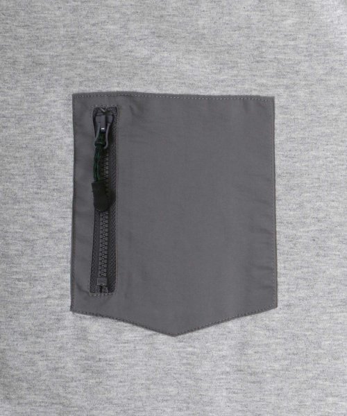 MARUKAWA(マルカワ)/【LOGOS】ロゴス 布帛 ジップポケットTシャツ 半袖/img02