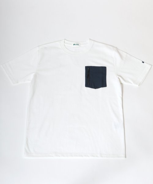 MARUKAWA(マルカワ)/【LOGOS】ロゴス 布帛 ジップポケットTシャツ 半袖/img06