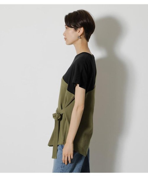AZUL by moussy(アズールバイマウジー)/FAKE LAYERED ONE SHOULDER TOPS/img23
