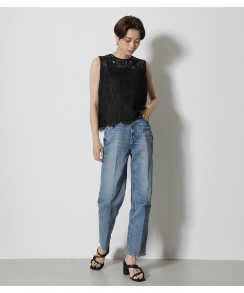 AZUL by moussy(アズールバイマウジー)/SCALLOP LACE TOPS/img03