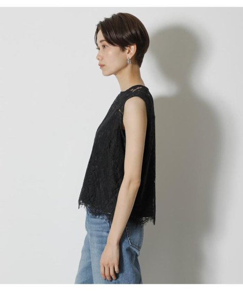 AZUL by moussy(アズールバイマウジー)/SCALLOP LACE TOPS/img05