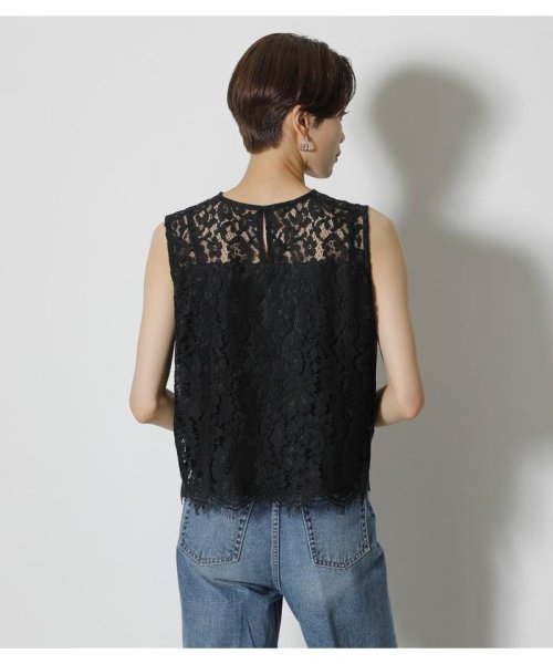 AZUL by moussy(アズールバイマウジー)/SCALLOP LACE TOPS/img06