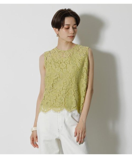 AZUL by moussy(アズールバイマウジー)/SCALLOP LACE TOPS/img13