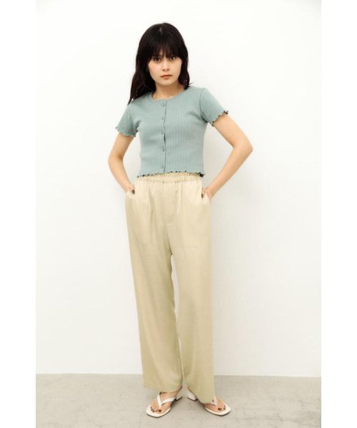 LAGUA GEM(ラグアジェム)/FRONT BUTTON CROPPED TOPS/img22