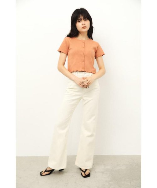 LAGUA GEM(ラグアジェム)/FRONT BUTTON CROPPED TOPS/img29