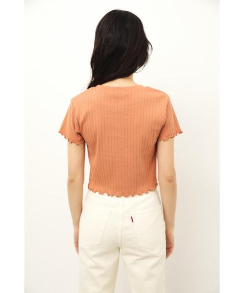LAGUA GEM(ラグアジェム)/FRONT BUTTON CROPPED TOPS/img32