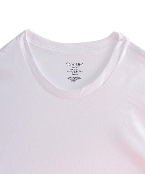 Calvin Klein(カルバンクライン)/カルバンクラインク ルーネックTシャツ　アンダーウェア Calvin Klein CKコットンクラシック3パックＴシャツ3枚組/img06