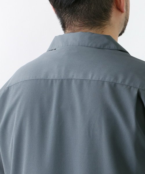 MARUKAWA(大きいサイズのマルカワ)/大きいサイズ 2L 3L 4L 5L オープンカラーシャツ 半袖 開襟シャツ メンズ カジュアル 半そで 綿麻  夏 /img04
