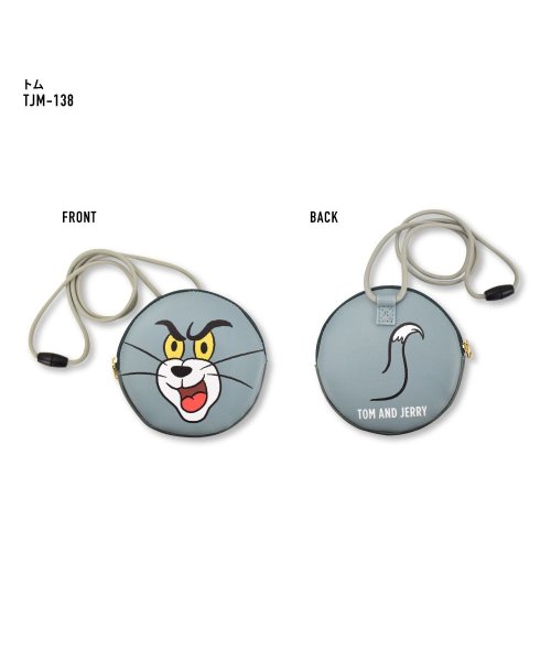 トムとジェリー ネックパース コインケース 小銭入れ 財布 子供 こども キッズ 首掛け 窒息防止キャップ付 ミニポーチ ポーチ 小物入れ キャラクター グッズ ランナー Runner Magaseek
