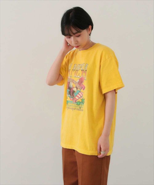 Factor=(ファクターイコール)/LAMESAイーグルプリントTシャツ/img13