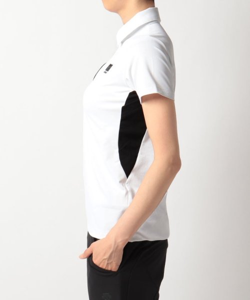 Munsingwear(マンシングウェア)/【公式通販限定】MOTION 3D 台衿付きジップアップ半袖シャツ【アウトレット】/img01