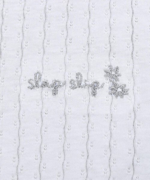 SLAP SLIP(スラップスリップ)/レーシー 刺繍ロゴ カーディガン(80~130cm)/img04