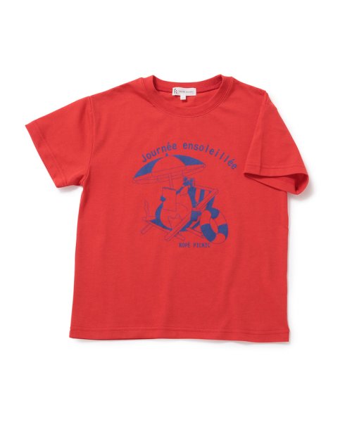 ROPE' PICNIC　KIDS(ロぺピクニックキッズ)/【KIDS】ペンギンバカンスプリントTシャツ/img07