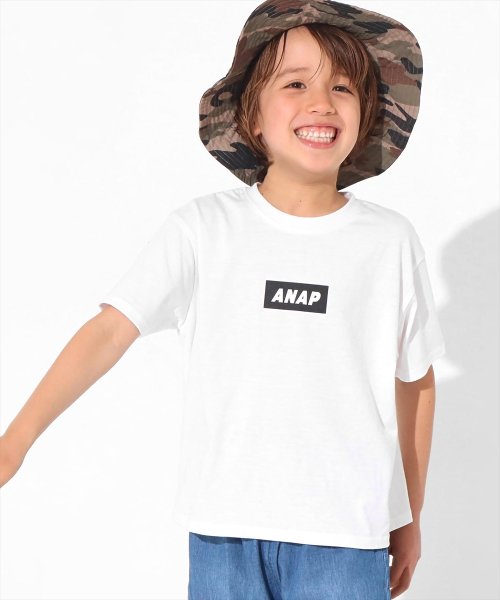 ANAP KIDS(アナップキッズ)/吸水速乾フォトロゴビッグTシャツ/img01