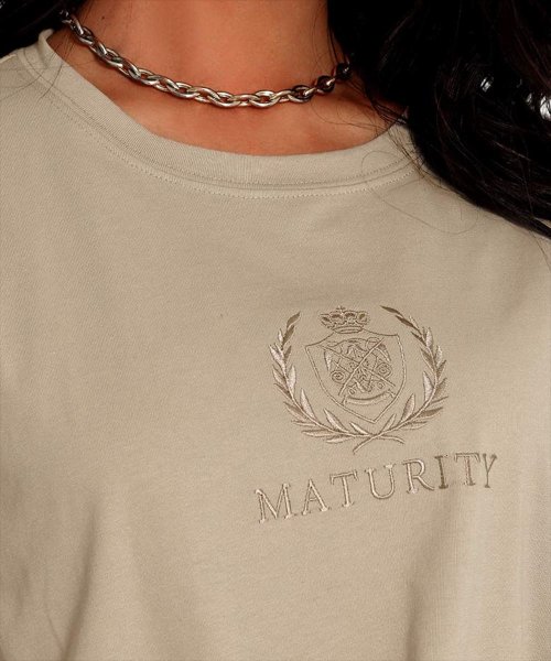 LATINA(ラティーナ)/刺繍オーバーサイズTシャツ/img11
