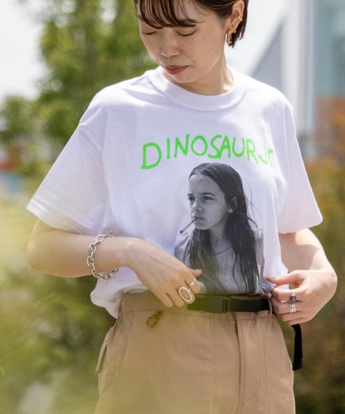 NOLLEY’S goodman(ノーリーズグッドマン)/【KUNG FU/カン・フー】Dinosaur Jr Green Mind 別注 プリント ビッグシルエットＴシャツ/img15