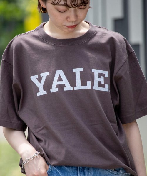 NOLLEY’S goodman(ノーリーズグッドマン)/【TVドラマ着用】YALE / UCLA 別注 カレッジロゴ ビッグシルエット Tシャツ/img22