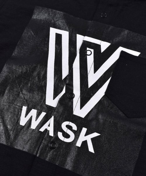 WASK(ワスク)/ボックスロゴ ワイド アサレーヨン 半袖 シャツ (100~160cm)/img03