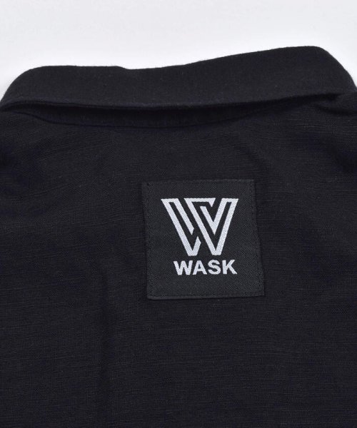 WASK(ワスク)/ボックスロゴ ワイド アサレーヨン 半袖 シャツ (100~160cm)/img06