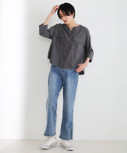 Bou Jeloud(ブージュルード)/バイオ加工ワークシャツジャケット/img01