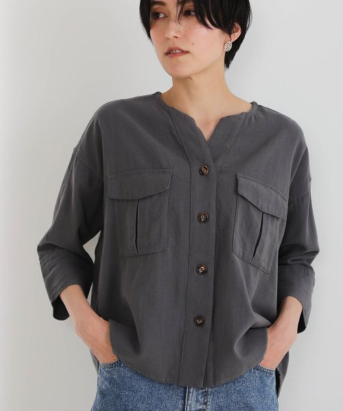 Bou Jeloud(ブージュルード)/バイオ加工ワークシャツジャケット/img02