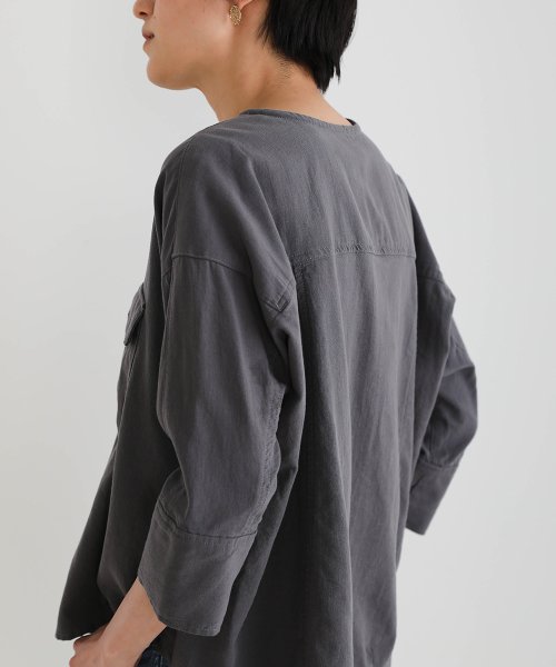 Bou Jeloud(ブージュルード)/バイオ加工ワークシャツジャケット/img05