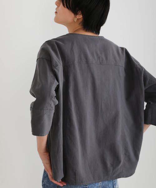Bou Jeloud(ブージュルード)/バイオ加工ワークシャツジャケット/img07