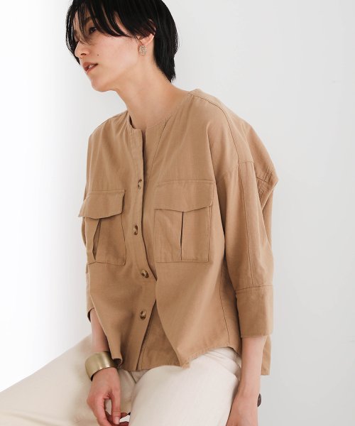Bou Jeloud(ブージュルード)/バイオ加工ワークシャツジャケット/img10