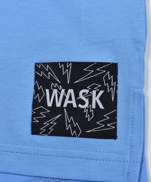 WASK(ワスク)/サメ ワッペン 天竺 ワイド 半袖 Tシャツ (100~160cm)/img04