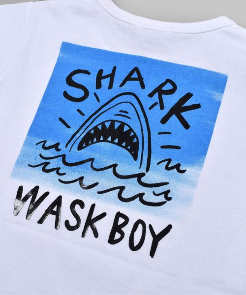 WASK(ワスク)/サメ プリント 天竺 半袖 Tシャツ (100~160cm)/img05