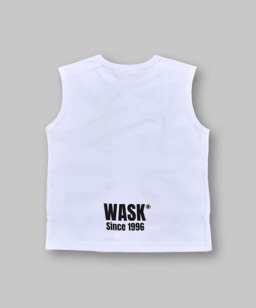 WASK(ワスク)/ロゴ プリント 冷感 ノースリーブ Tシャツ (100~160cm)/img01