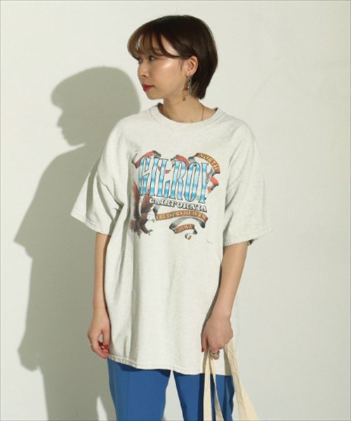 Factor=(ファクターイコール)/GILROYイーグルプリントTシャツ/img04