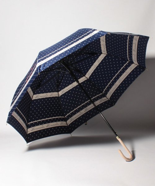 LANVIN en Bleu(umbrella)(ランバンオンブルー（傘）)/耐風傘　サテンドット/img01