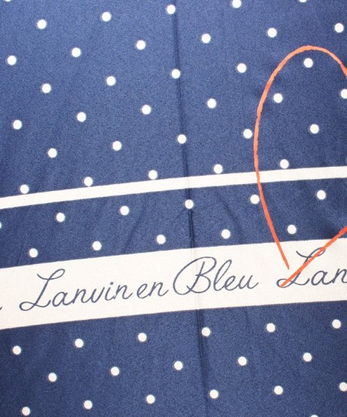 LANVIN en Bleu(umbrella)(ランバンオンブルー（傘）)/耐風傘　サテンドット/img04