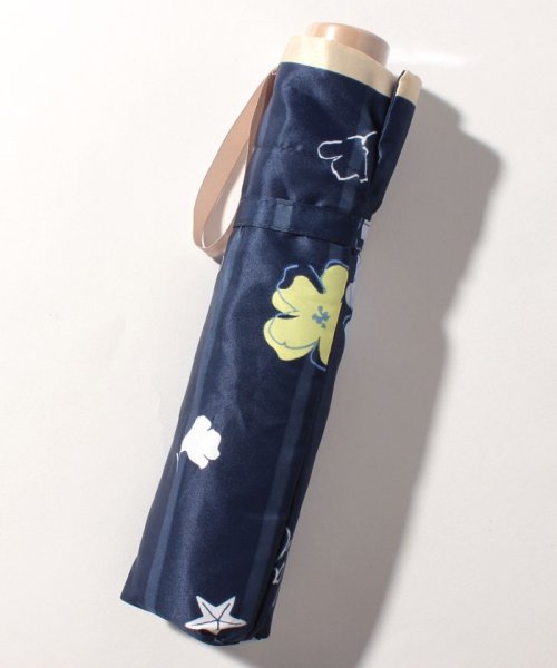 LANVIN en Bleu(umbrella)(ランバンオンブルー（傘）)/折りたたみ傘　クイックアーチ　花と海/img02