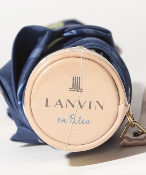 LANVIN en Bleu(umbrella)(ランバンオンブルー（傘）)/折りたたみ傘　クイックアーチ　花と海/img04