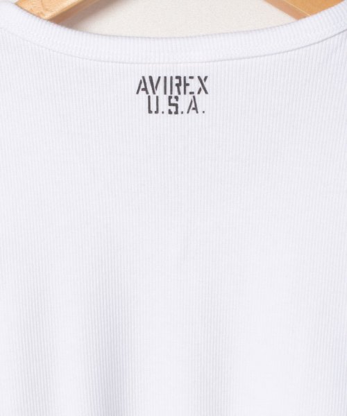 marukawa shonan(marukawa shonan)/【AVIREX/アヴィレックス】リブ 半袖 Vネック Tシャツ メンズ / アビレックス デイリー リブ アメカジ ワーク ミリタリー ルード/img29