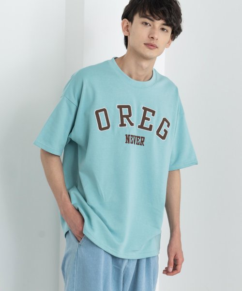 Rocky Monroe(ロッキーモンロー)/ビッグTシャツ 半袖 メンズ レディース ユニセックス カットソー ミニ裏毛 スウェット サガラ刺繍 フェルト オーバーサイズ ボリューム袖 カジュアル ストリ/img34