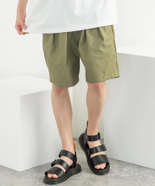 セール ショートパンツ ハーフ 短パン メンズ レディース カジュアル ショーツ 日本製 国産 ワイド ミリタリー 2タック ワーク アウトドア フェス キャンプ グラ ロッキーモンロー Rocky Monroe Magaseek