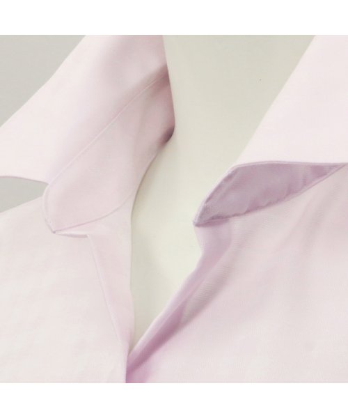 TOKYO SHIRTS(TOKYO SHIRTS)/形態安定 スキッパー衿 オーガニック綿100％ 半袖ビジネスワイシャツ/img05