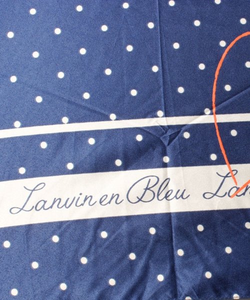 LANVIN en Bleu(umbrella)(ランバンオンブルー（傘）)/折りたたみ傘　クイックアーチ　サテンドット/img05