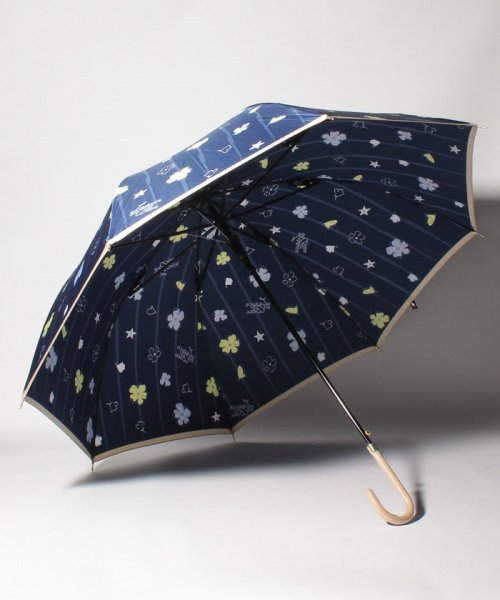 LANVIN en Bleu(umbrella)(ランバンオンブルー（傘）)/耐風傘　花と海/img01