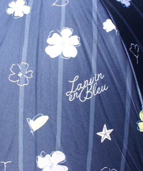LANVIN en Bleu(umbrella)(ランバンオンブルー（傘）)/耐風傘　花と海/img05