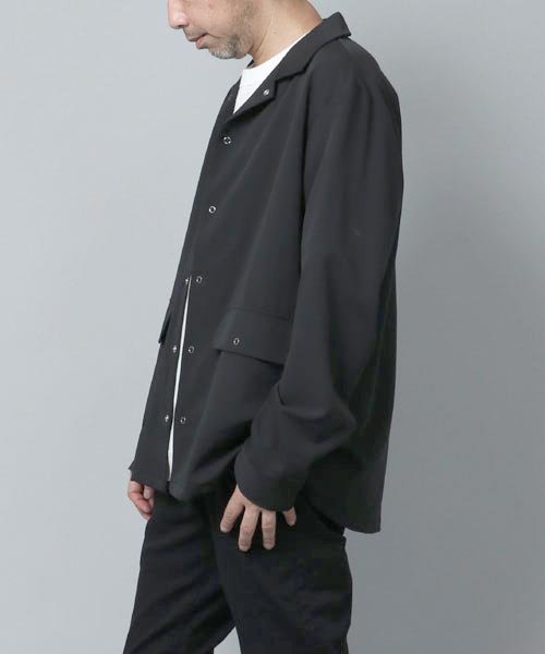 marukawa shonan(marukawa shonan)/ワークシャツアウター 羽織 羽織り ライトアウター シャツアウター コーチジャケット /img02