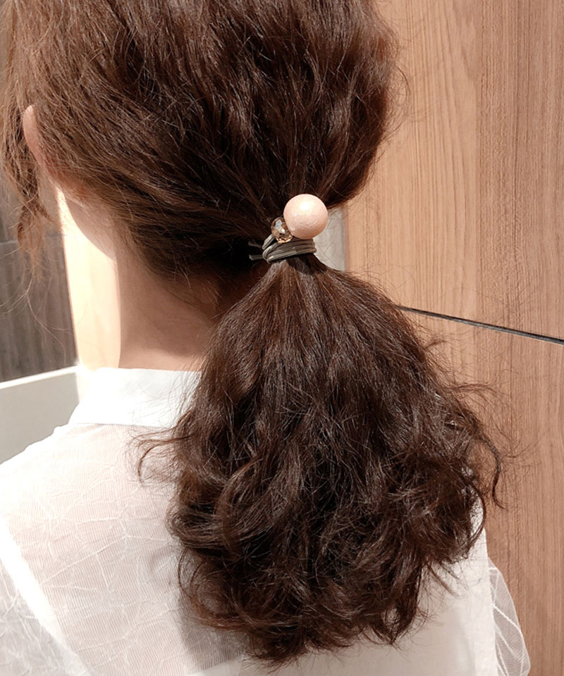 ヘアゴム 3点セット キラキラ 髪留め ブレスレット おしゃれ おとな ヘアアクセサリー ヘアアレンジ