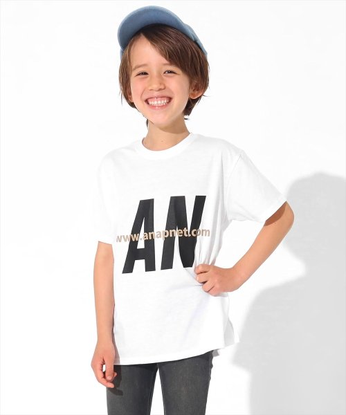 ANAP KIDS(アナップキッズ)/吸水速乾ANAPロゴビッグTシャツ/img01