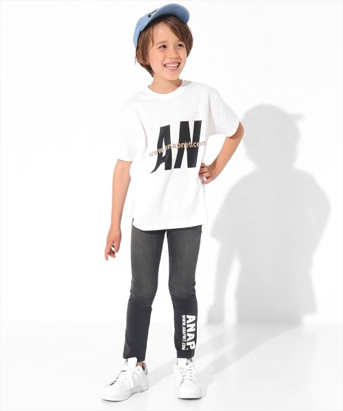 ANAP KIDS(アナップキッズ)/吸水速乾ANAPロゴビッグTシャツ/img02