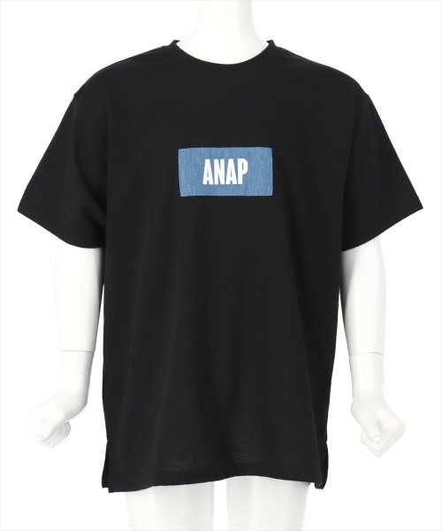 ANAP KIDS(アナップキッズ)/吸水速乾デニムパッチビッグTシャツ/img07
