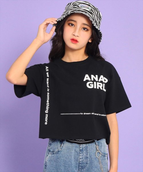 ANAP　GiRL(アナップガール)/ロゴクロップドTシャツ/img01